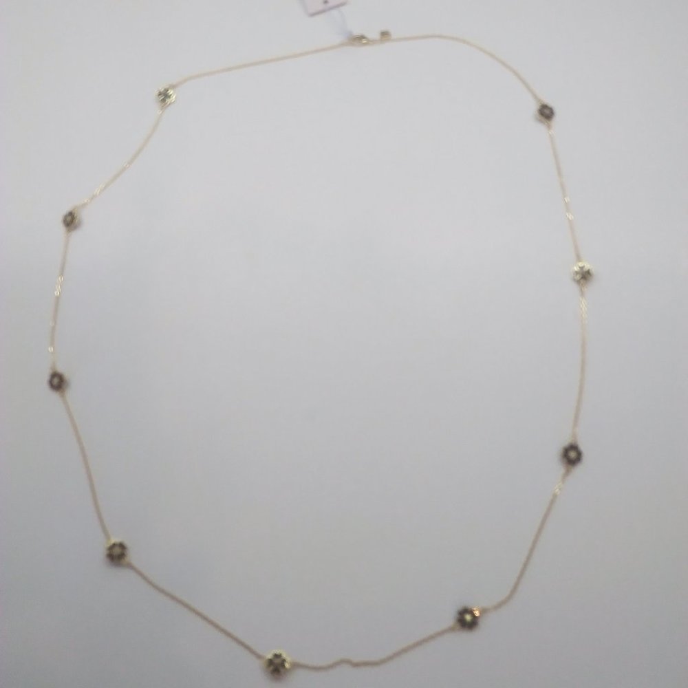 Kate Spade New Black Spade Scatter Necklace